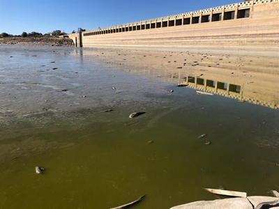 Nqweba Dam in a shocking state