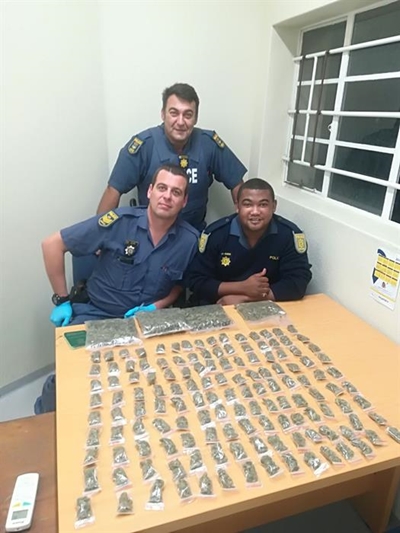 770 gram se dagga gekonfiskeer