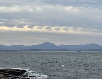 Kelvin-Helmholtz wolke oor Mosselbaai