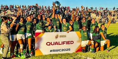President congratulates Springbok Women team