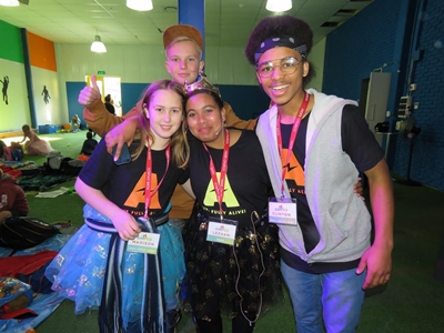Amped holiday fun at Hope Church