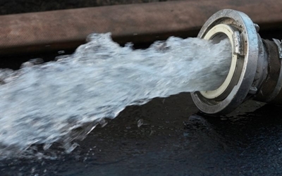 Moenie met die water mors nie