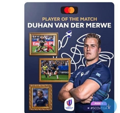 Duhan jy maak ons trots 