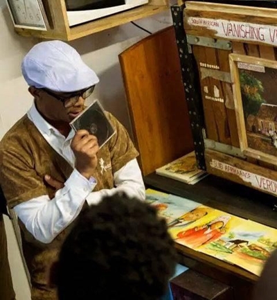 Stanley Grootboom hosts art exhibit in collaboration with the Koena Art Institute 