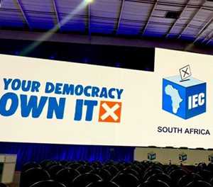 IEC election results dashboard and screens down