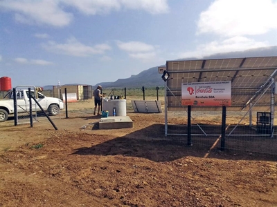 Coke Ville eases water woes