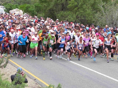 Duisende atlete in Meiringspoort