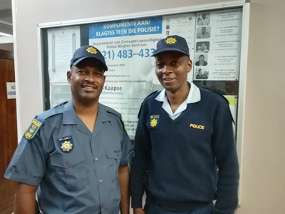 Vermeende rowers voor stok