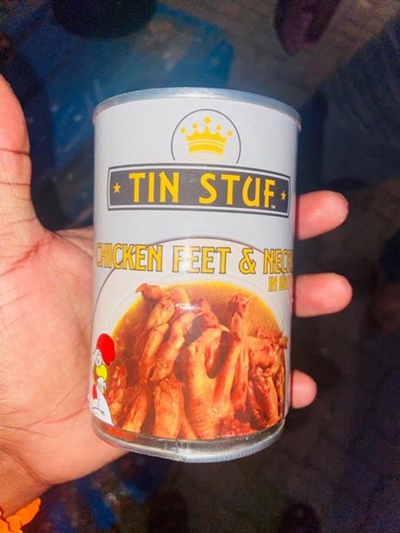 Feeling peckish? Try chicken feet in can, or polony-flavoured cheese