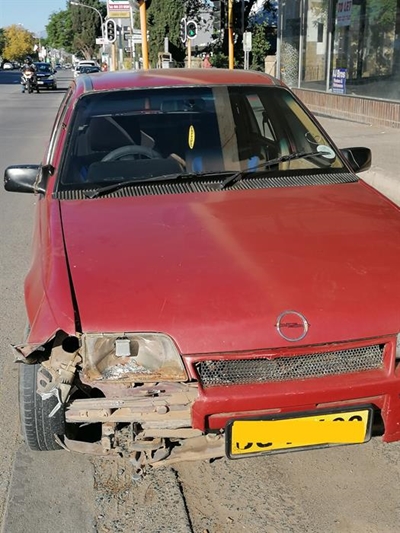 Motorfietsryer lig beseer