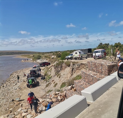 Gouritsrivier eis Mosselbaai-man
