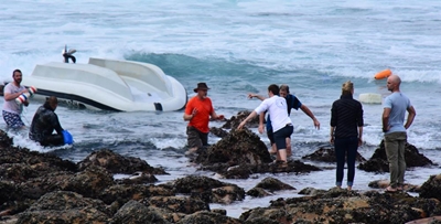 Update: Crew flung from boat