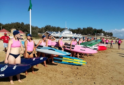 Lifesaving champs at Santos