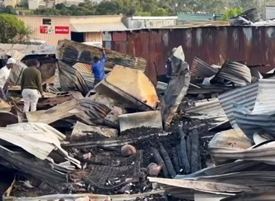 Mop-up operations continue after Qolweni fire