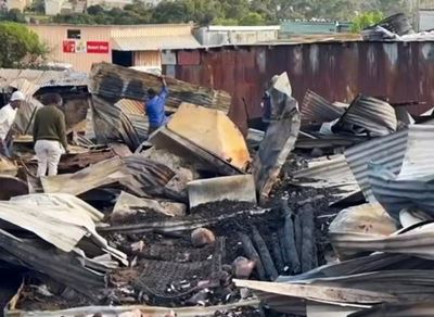 Mop-up operations continue after Qolweni fire
