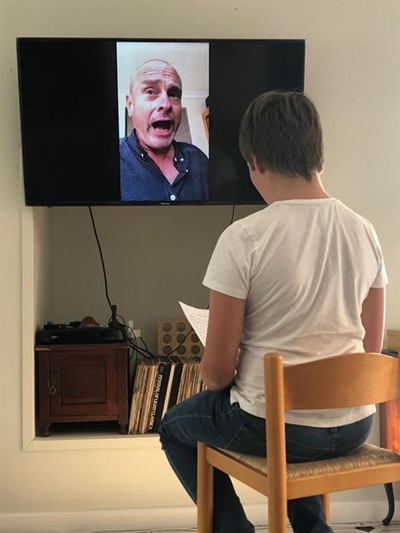 So oefen koor ondanks inperking