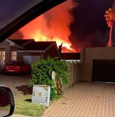 House destroyed in fire