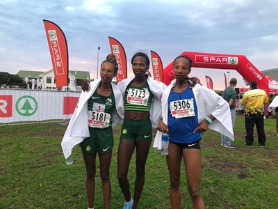 Johannes wins SPAR Women’s Challenge race in fastest time on SA soil