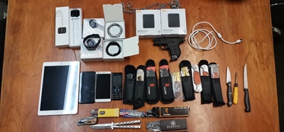 Vermoedelik gesteelde items gevind