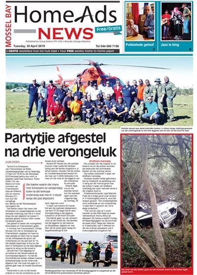 This week's Mossel Bay Home Ads News
