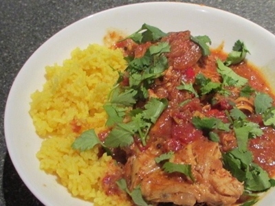 Quick-and-easy Cape Malay chicken curry