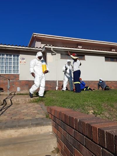 Municipal buildings disinfected