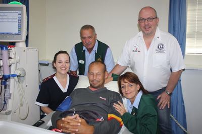 Eden Lions help save a father's life