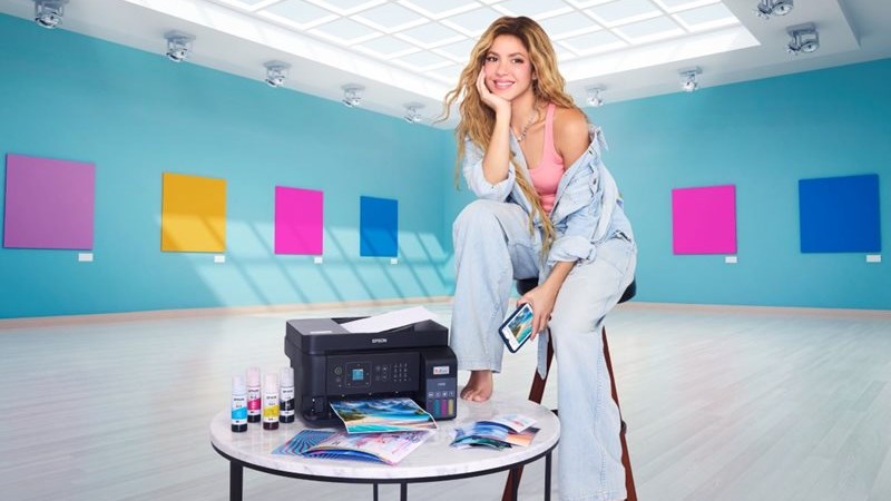 Epson announces partnership with music icon Shakira