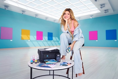Epson announces partnership with music icon Shakira