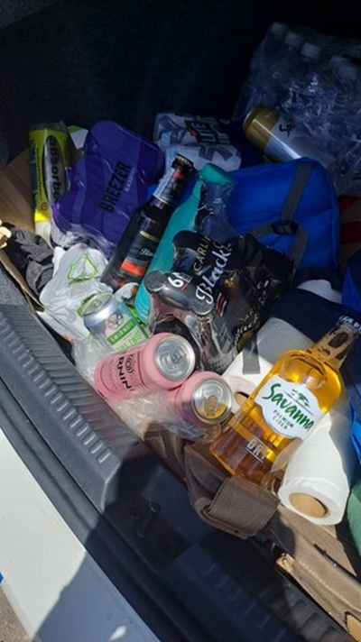 282 litres of alcohol confiscated