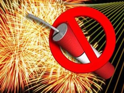Fireworks banned