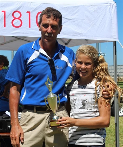 Park-atlete in aksie