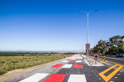 New arrestor bed on Sir Lowry’s Pass