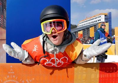 US teen makes history in Pyeongchang