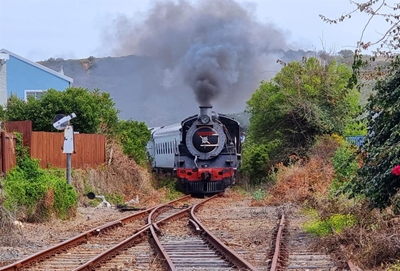 Steam train celebration on Heritage Day
