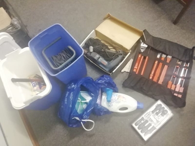 Stolen goods: 2 suspects arrested in CBD 