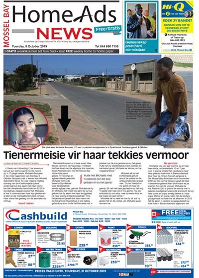 This week's Mossel Bay Home Ads News