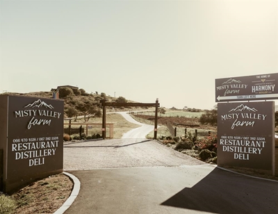 Escape the festive rush at Misty Valley Farm & Harmony Distillery