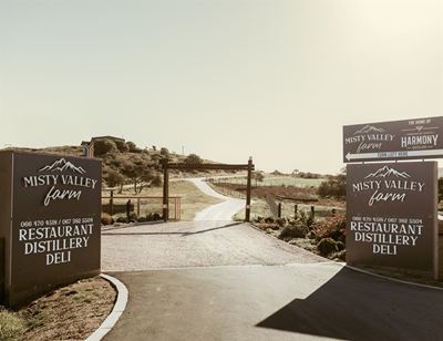 Escape the festive rush at Misty Valley Farm & Harmony Distillery