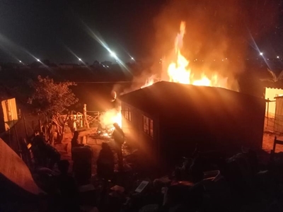 Woman's body found in burnt-down home