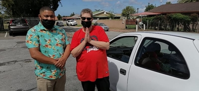 Deputy Mayor reviews flash flood damage