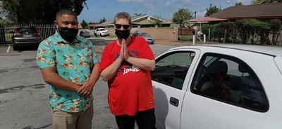 Deputy Mayor reviews flash flood damage