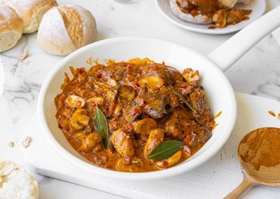 Recipe: Creamy Peri Peri Chicken Livers & Mushrooms