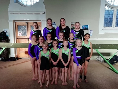 Gimnaste op pad na SA's