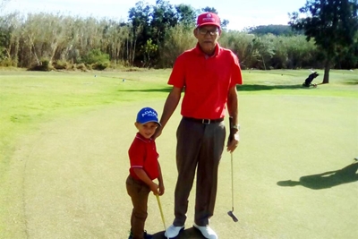 Tiger Woods in wording