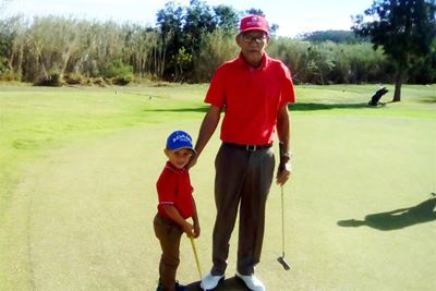 Tiger Woods in wording