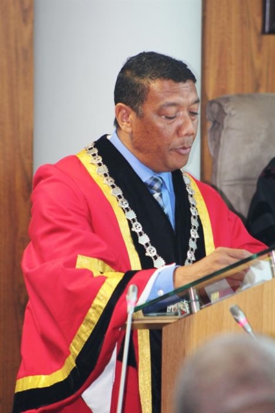 Budget, overtime in mayoral address