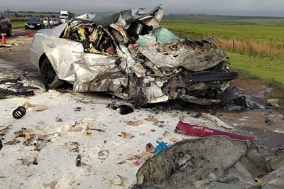 7 killed in head-on collision on N12 near Emalahleni