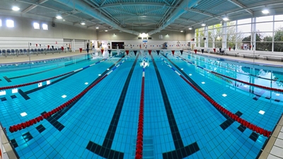 Junior swimmers setting the pace