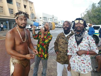 Afrikadag-kwessies deel van protesoptog
